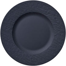 Villeroy & Boch Serviesset Manufacture Rock - Zwart 12-delig / 4 personen - 4 dinerborden, 4 ontbijtborden & 4 pastaborden