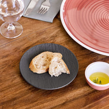 Villeroy & Boch Gebaksbordje Manufacture Rock - Zwart - ø 15.5 cm