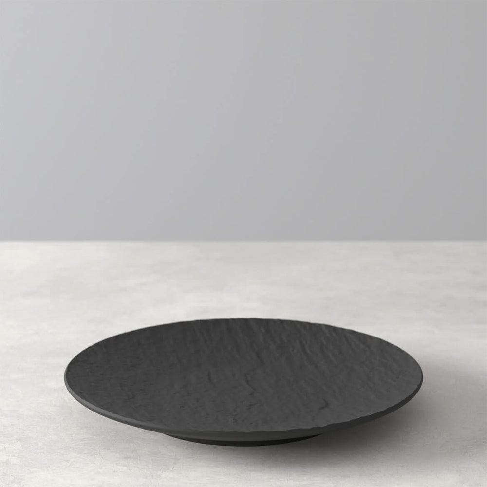Villeroy & Boch Gebaksbordje Manufacture Rock - Zwart - ø 15.5 cm