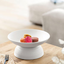 Villeroy & Boch Serveerschaal Manufacture Rock - Wit - ø 23.5 cm