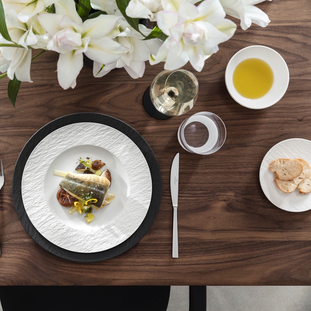 Villeroy & Boch Gebaksbordje Manufacture Rock - Wit - ø 15.5 cm