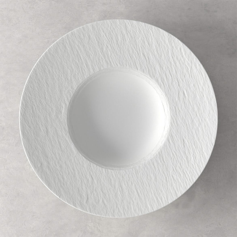 Villeroy & Boch Diep Bord / Pastabord Manufacture Rock - Wit - ø 28 cm