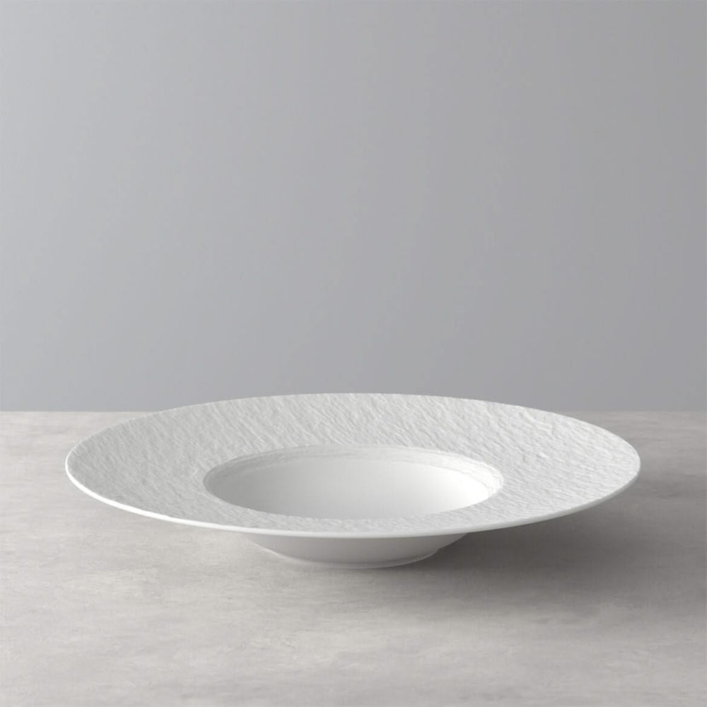 Villeroy & Boch Diep Bord / Pastabord Manufacture Rock - Wit - ø 28 cm