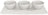 Villeroy & Boch Dipschaaltjes Set Manufacture Rock - Wit - 4-delig
