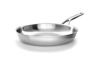 KitchenAid Pannenset Multi-Ply Stainless Steel 6 -delig - Kookpan ø 20, 24 cm, Steelpan ø 16 cm & Koekenpan ø 24 cm + Koekenpan Classic Forged ø 24 & 28 cm