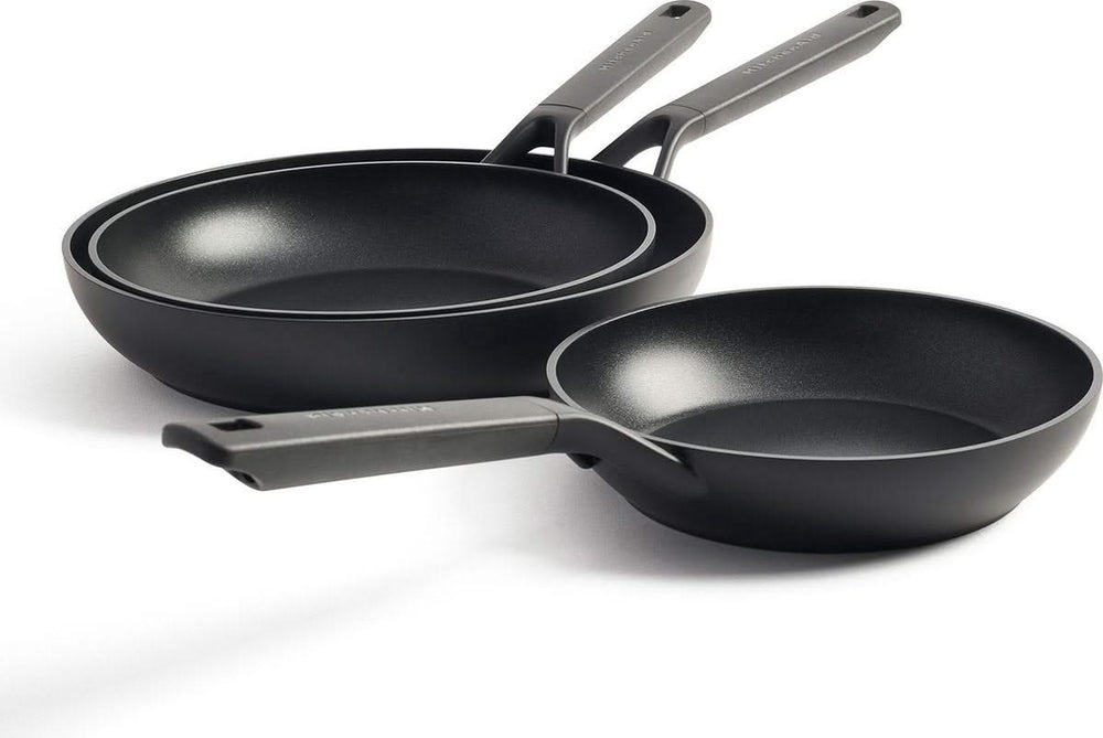 KitchenAid Koekenpannenset Classic Forged - ø 20, 24 & 28 cm - keramische anti-aanbaklaag