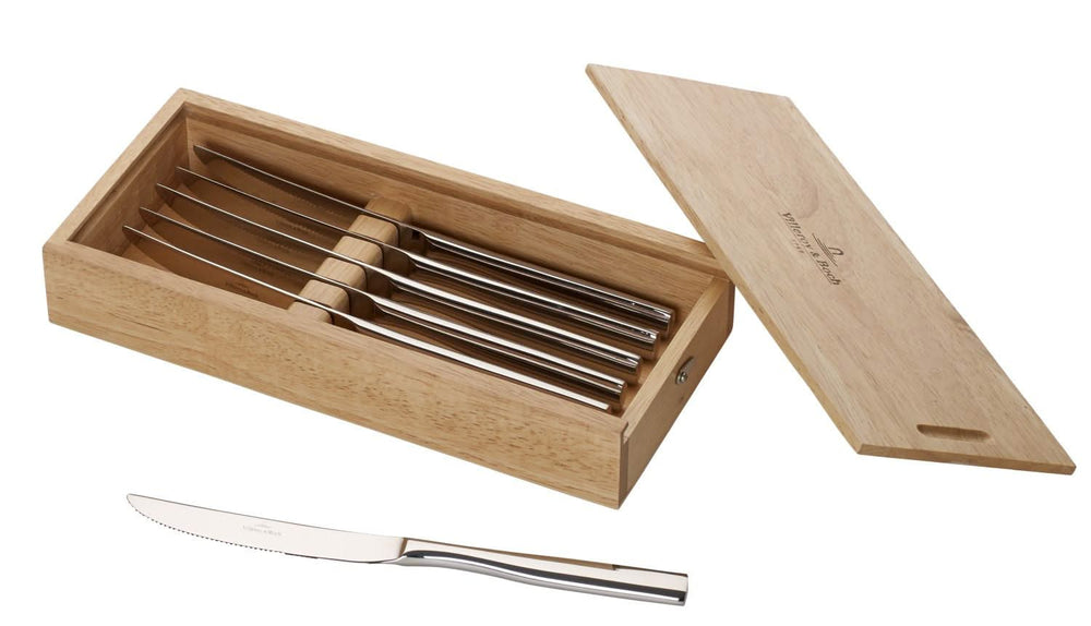 Villeroy & Boch Steakmessenset Piemont - 18/10 RVS - 6-delig