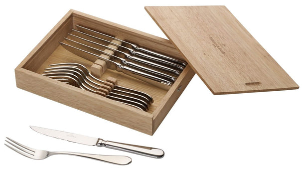 Villeroy & Boch Steakbestek Oscar 12-delig - Steakmessen & Steakvorken