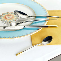 Villeroy & Boch Bestekset Ella - 113-delig / 12 personen - Verguld