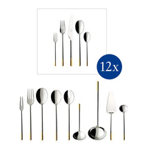 Villeroy & Boch Bestekset Ella - 70-delig / 12 personen - Verguld