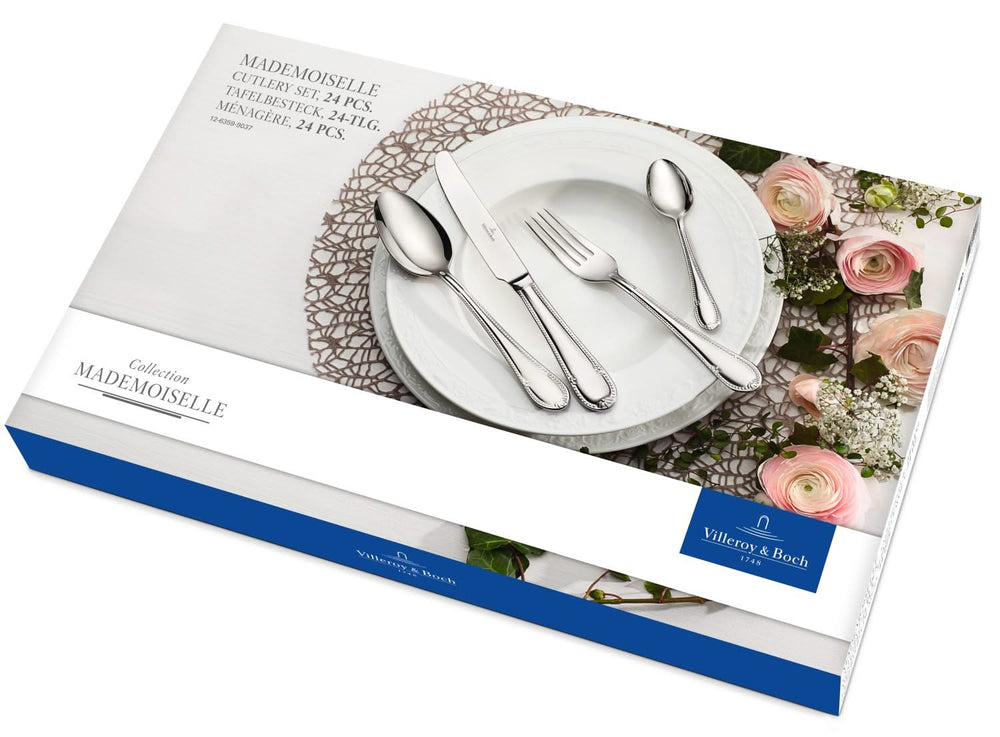 Villeroy & Boch Bestekset Mademoiselle - RVS - 24 delig / 6 personen