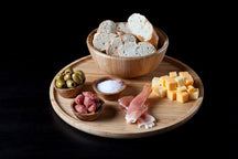 Cosy & Trendy Serveerplank / Pizzaplank - Bamboe - ø 33 cm