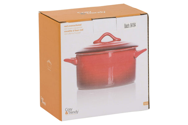 Cosy & Trendy Serveerpannetje Rood - ø 12 cm / 500 ml