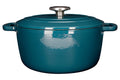 Cosy & Trendy Braadpan met deksel Fontestic Gietijzer Green Heron Ø 20 cm / 2.7 Liter - geëmailleerde anti-aanbaklaag