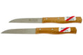 Robert Herder Molenmes RVS Hout - Lemmet 8.5 cm - 2 Stuks