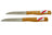 Robert Herder Molenmes RVS Hout - Lemmet 8.5 cm - 2 Stuks