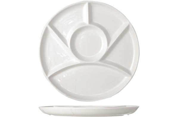 Cosy & Trendy BBQ Borden / Gourmetborden / Fondueborden 6 vakken ø 24.5 cm