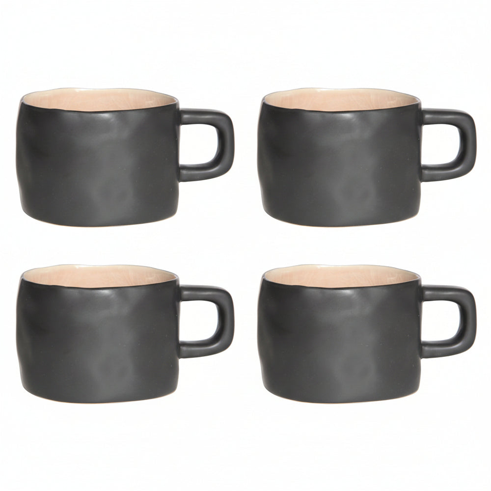 Cosy & Trendy Koffiekopjes Laguna Old Rose 230 ml - 4 Stuks