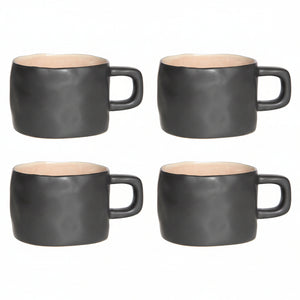 Cosy & Trendy Koffiekopjes Laguna Old Rose 230 ml - 4 Stuks