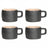 Cosy & Trendy Koffiekopjes Laguna Old Rose 230 ml - 4 Stuks