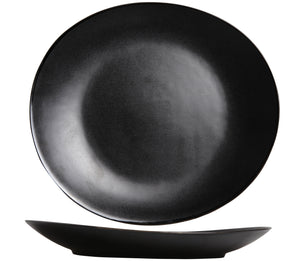 Cosy & Trendy Dinerborden Vongola Black - 28 x 26 cm - 4 Stuks
