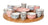 Cosy & Trendy Serveerset (Serveerschaal + Schalen) Delirio 14-delig