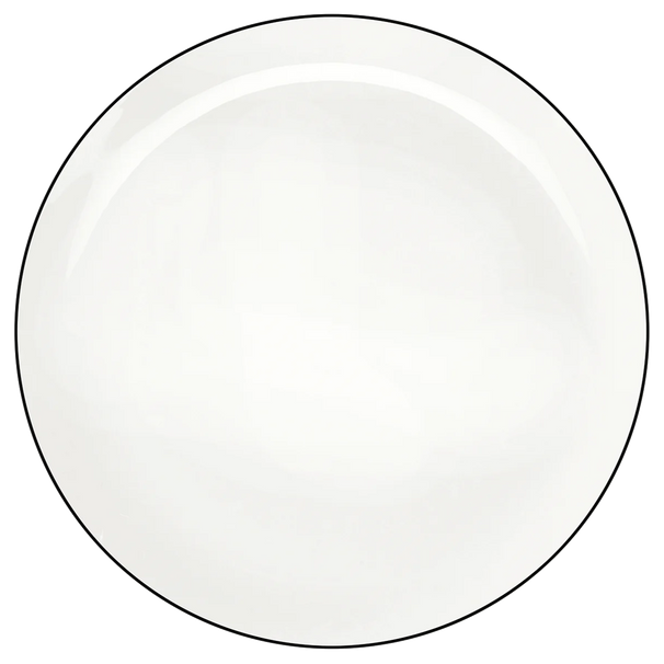 ASA Selection Dinerborden A Table Ligne Noire ø 26.5 cm - 4 stuks