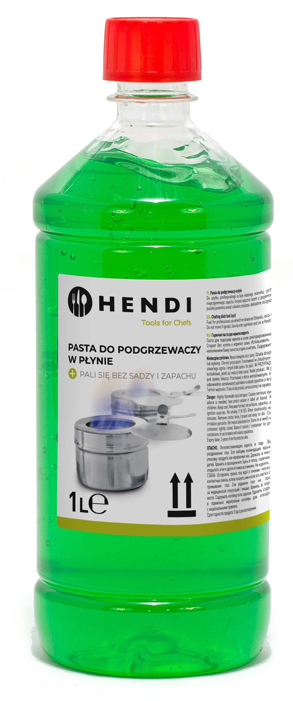 Hendi Brandpasta Navulling voor Chafing Dish - Veilig & Geurloos - 1 liter