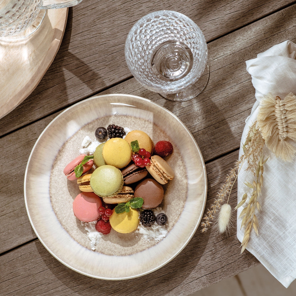 Villeroy & Boch Ontbijtbord / Dessertbord Perlemor Sand - ø 24 cm