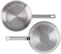 Cookinglife Koekenpannenset Superior Triply RVS 3-delig - ø 20, 24 & 28 cm - geschikt voor alle warmtebronnen - zonder anti-aanbaklaag