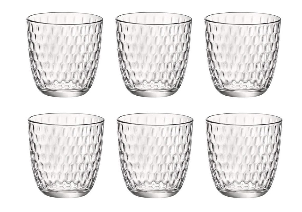 Bormioli Rocco Waterglazen Slot - Transparant - 290 ml - 6 stuks