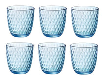 Bormioli Rocco Waterglazen Slot - Blauw - 290 ml - 6 stuks