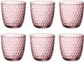 Bormioli Rocco Waterglazen Slot - Roze - 290 ml - 6 stuks