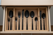 Studio Tavola Bestekset - Classic - Zwart - 42-delig / 8 personen