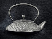 Cookinglife Theepot Arare met RVS Filter - Gietijzer Zwart - 1.2 liter