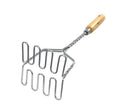 Cookinglife Aardappelstamper Houten Handgreep 37 cm