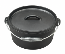 Blackwell Dutch oven / Braadpan met deksel - Gietijzer - ø 25 cm / 4 Liter - zonder anti-aanbaklaag