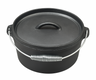 Blackwell Dutch oven / Braadpan met deksel - Gietijzer - ø 25 cm / 4 Liter - zonder anti-aanbaklaag