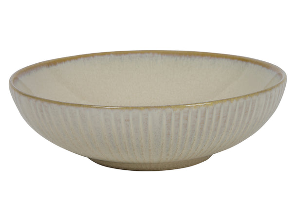 Cookinglife Diepe Borden / Pastaborden Coastal Lines Ocean Beige ø 18 cm - 6 Stuks