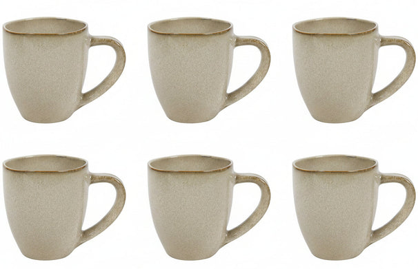 Cookinglife Mokken Sabi Beige 450 ml - 6 Stuks