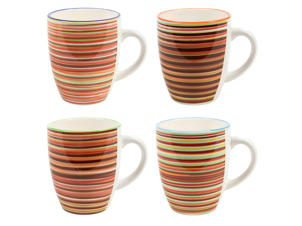 Cookinglife Mokken Rhythm & Lines 340 ml - 4 Stuks
