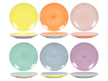 Cookinglife Ontbijtborden / Dessertborden Pastel Harmony ø 19 cm - 6 Stuks