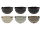 Cookinglife Kleine kommen Delice Grijs ø 12 cm - 6 stuks