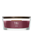 WoodWick Geurkaars Ellipse Dark Cherry - 9 cm / 19 cm - Geurkaars in Glas - Houten Lont