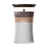 WoodWick Geurkaars Large Trilogy Radiant Cashmere - 18 cm / ø 10 cm - Geurkaars in Glas - Houten Lont