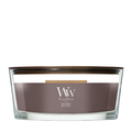 WoodWick Geurkaars Ellipse Iris Woods - 9 cm / 19 cm - Geurkaars in Glas - Houten Lont