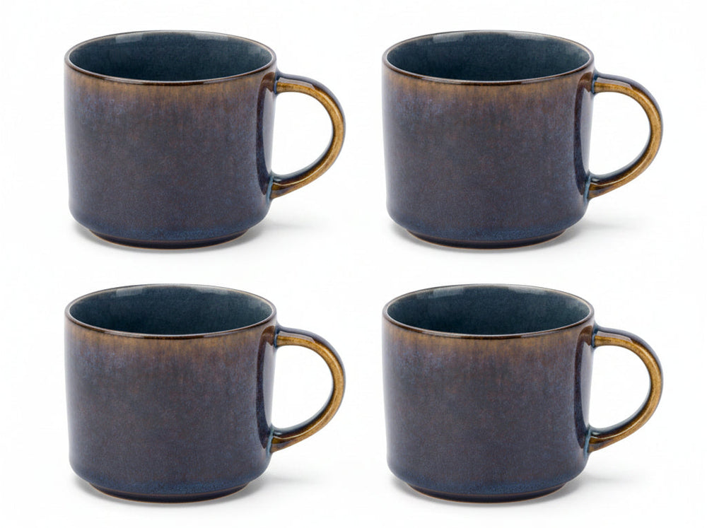 Cosy & Trendy Koffiekopjes / Senseo Kopjes - Quintana Blue - 220 ml - 4 Stuks