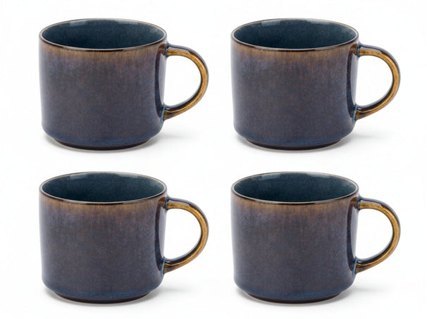 Cosy & Trendy Koffiekopjes / Senseo Kopjes - Quintana Blue - 220 ml - 4 Stuks