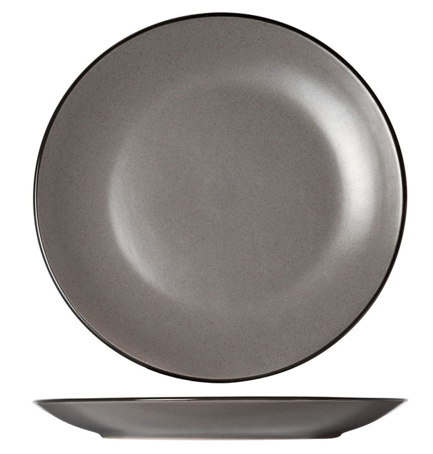 Cosy & Trendy Dinerborden Speckle Grijs - ø 27 cm - 6 stuks