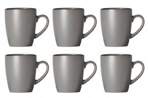 Cosy & Trendy Mokken met Oor - Speckle Grijs - 350 ml - 6 stuks